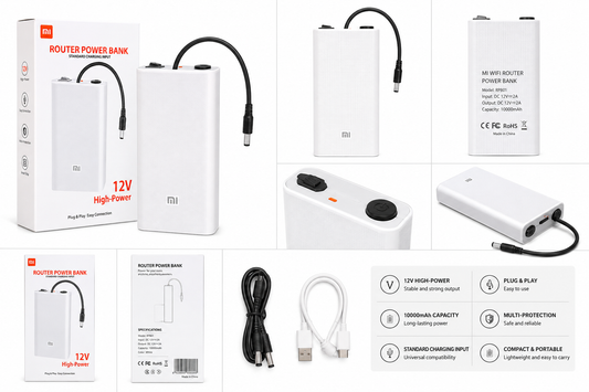 MI WiFi Router Power Bank – 12V High Power